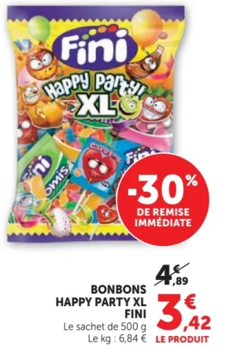 BONBONS HAPPY PARTY XL FINI
