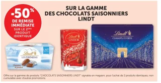 Chocolats saisonniers Lindt
