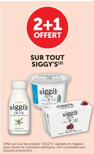 Produits laitiers et Skyr Siggi's