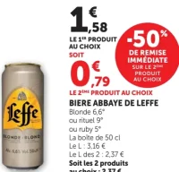 Bière Abbaye de Leffe