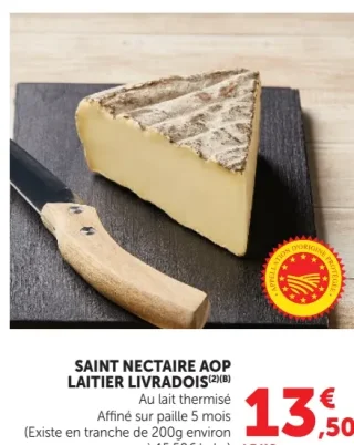 Saint Nectaire AOP Laitier Livradois