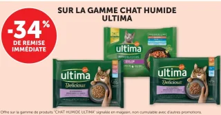 Gamme chat humide Ultima