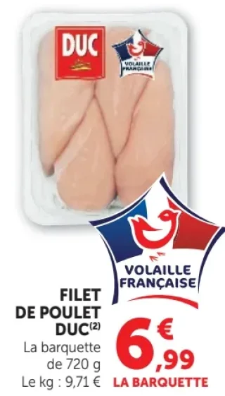 Filet de poulet Duc
