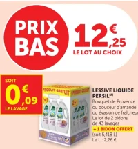 LESSIVE LIQUIDE PERSIL