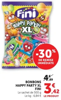Bonbons Happy Party XL Fini