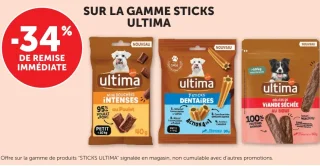 Gamme sticks Ultima