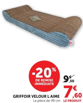 Griffoir velour L Aime