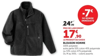 BLOUSON HOMME U Collection
