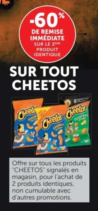 Produits Cheetos