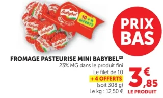 Fromage pasteurisé Mini Babybel