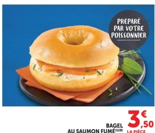 Bagel au saumon fumé