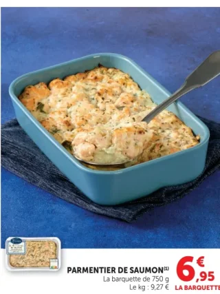 Parmentier de saumon La Cancalaise