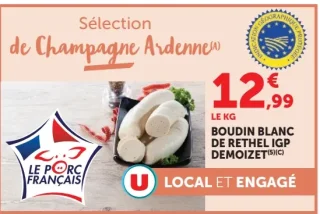 Boudin blanc de Rethel IGP Demoizet