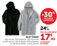 GILET FEMME U Collection