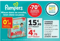 Culottes et Couches Pampers