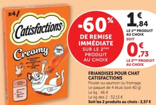 Friandises pour chat Catisfactions