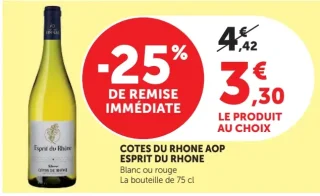 Vin Côtés du Rhône AOP Esprit du Rhône