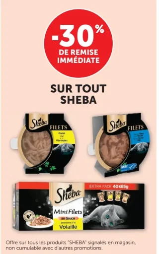 Produits pour chats Sheba