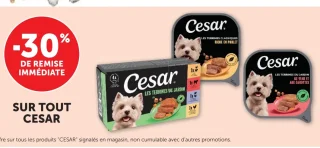 Nourriture pour chien Cesar