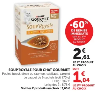 Soup'Royale pour chat Gourmet