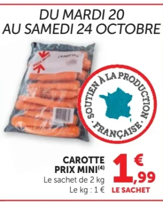 Carotte Prix Mini