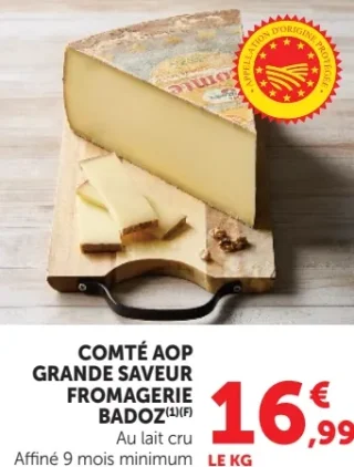Comté AOP Grande Saveur Fromagerie Badoz