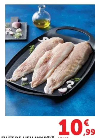 Filet de lieu noir