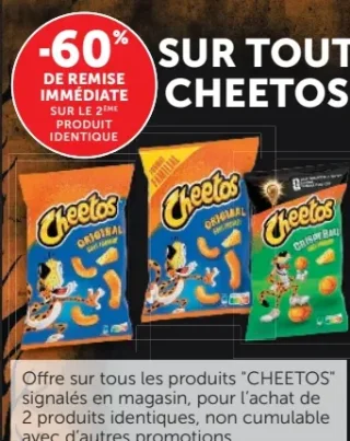 Snacks apéritifs Cheetos
