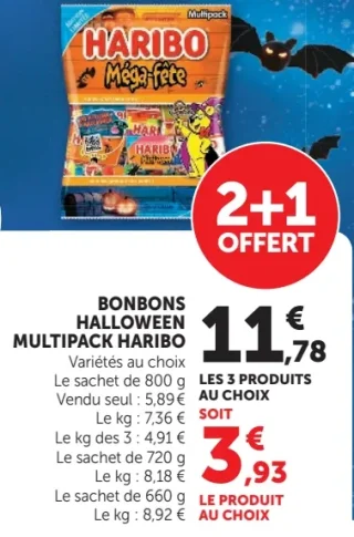 Bonbons Halloween Multipack Haribo