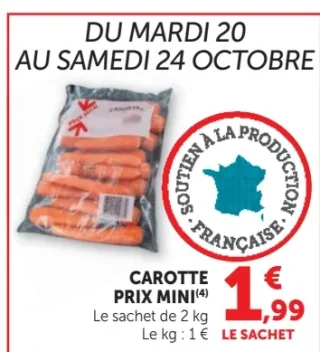 Carotte Prix Mini