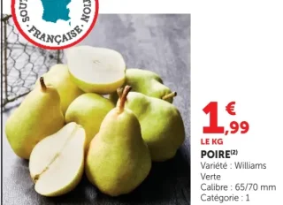Poire Williams Verte