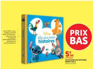Livre Les plus belles histoires Disney Vol.2