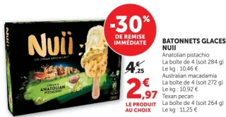 BATONNETS GLACES NUII