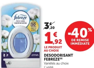 Désodorissant Febreze
