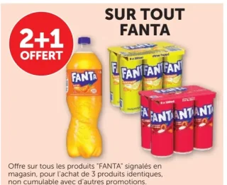 Gamme de boissons Fanta
