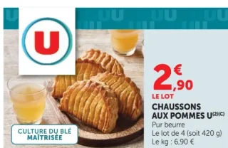 Chaussons aux pommes U
