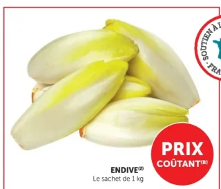 ENDIVE Le sachet de 1 kg