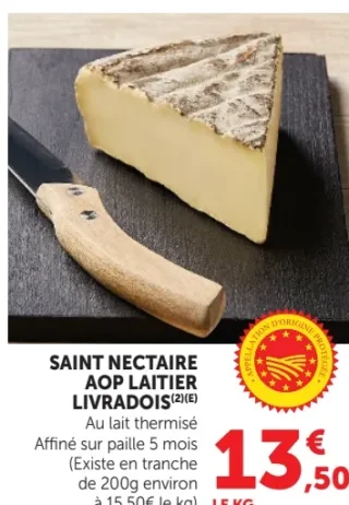 Saint Nectaire AOP Laitier Livradois
