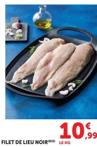 Filet de lieu noir