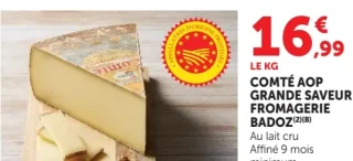 Comté AOP Grande Saveur Fromagerie Badoz