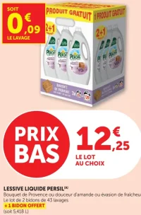 Lessive liquide Persil Bouquet de Provence, Douceur d'amande ou Évasion de fraîcheur