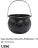 Promo Seau à bonbons chaudron d’Halloween – Ø 18 × H. 13,5 cm