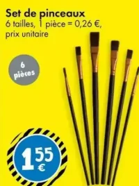 Set de pinceaux