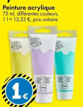 Peinture acrylique