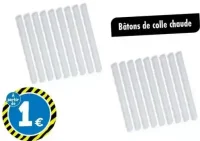 Bâtons de colle chaude