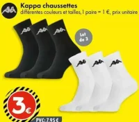 Kappa chaussettes