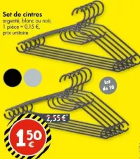 Set de cintres