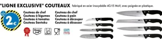 Couteaux Ligne Exclusive Nivella