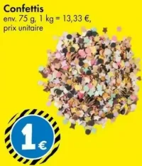 Confettis TEDi 75 g