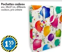 Pochettes cadeau TEDi 28x37 cm